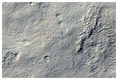 Crater in Lucus Planum Region