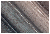 Exposure of North Polar Layered Deposits
