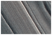 Exposure of North Polar Layered Deposits