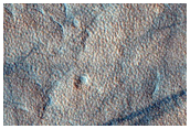Crater on Northern Plains