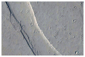 Volcanic Features in Ceraunius Fossae Region