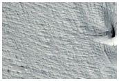 Erosional Exposure in Medusae Sulci Region