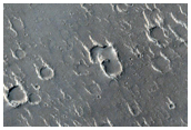 Cones in Isidis Planitia