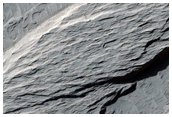 Layered Terrain in Zephyria Planum