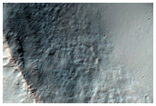 Crater Rim and Lobate Ejecta