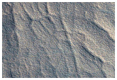 Polar Crater with Summer Ice