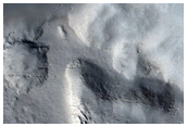 Crater on Western Edge of Timoshenko Crater