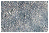 Crater in Phlegra Dorsa