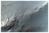 Crater in Terra Sabaea