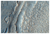 Debris Apron Terrain in Deuteronilus Mensae