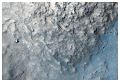 Rayed Crater West of Granicus Valles