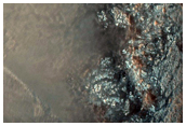 Possible Chlorites and Prehnite in Northern Plains Crater