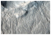 Crater with Sharp Rim and Elongated Secondaries