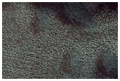 Center of Ice Mound in Louth Crater