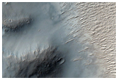 Valley on Southern Flank of Apollinaris Patera