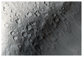 Conjunto de crateras de impacto secundrio
