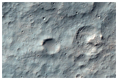 Valleys Intersecting Crater Wall and Floor