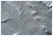 Layered Mesa in Candor Chasma