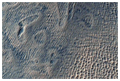 Patterned Ground in Noctis Labyrinthus