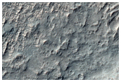 Small Crater and Contacts in Terra Cimmeria