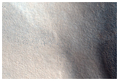Crater in Utopia Planitia