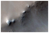 Small Crater North of Henry Crater