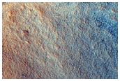 Polar Crater with Summer Ice