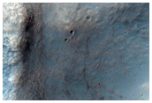 Interesting Mineralogy at the Eastern Edge of Unnamed Crater