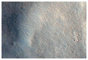 Crater in Tempe Terra