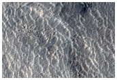 Fading Ice at Fresh Impact Site