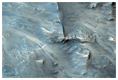 Eastern Portion of Well-Preserved 10-Kilometer Diameter Impact Crater