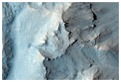 Western Rim Well-Preserved 25-Kilometer Diameter Crater in Acidalia Region