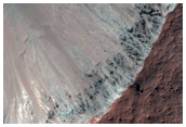Fresh 3-Kilometer Diameter Crater near Hellas Planitia