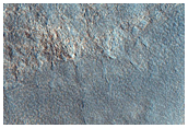 Polar Crater with Summer Ice