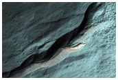 Gullied Crater Wall