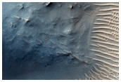 Crater with Central Peak Within Schroeter Crater