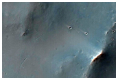 Craters in Sinus Meridiani