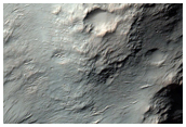Sinuous Ridge Witin the Upper Reach of Maadim Vallis