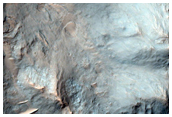 Central Structures of an Impact Crater