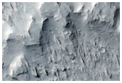Layered Terrain in Aeolis and Zephyria Regions