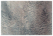 Crater near Mawrth Vallis