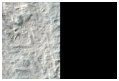 Overlapping Lanslide Deposits Within Coprates Chasma