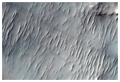 Exposure of Layered Bedrock