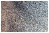 Northern Plains Crater with Layered Ejecta