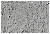 Dark Spot in Viking 512A75 and Dark-Rayed-Ejecta Crater in THEMIS V13623011