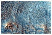 Central Peak of Balvicar Crater near Chryse Planitia