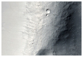 Craters in Aeolis Planum Region