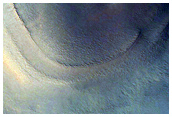 Cones at Edge of North Polar Layered Deposits