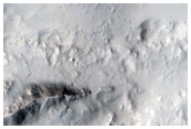Well-Preserved Impact Crater in Tempe Terra