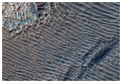 Layered Deposits in Tithonium Chasma